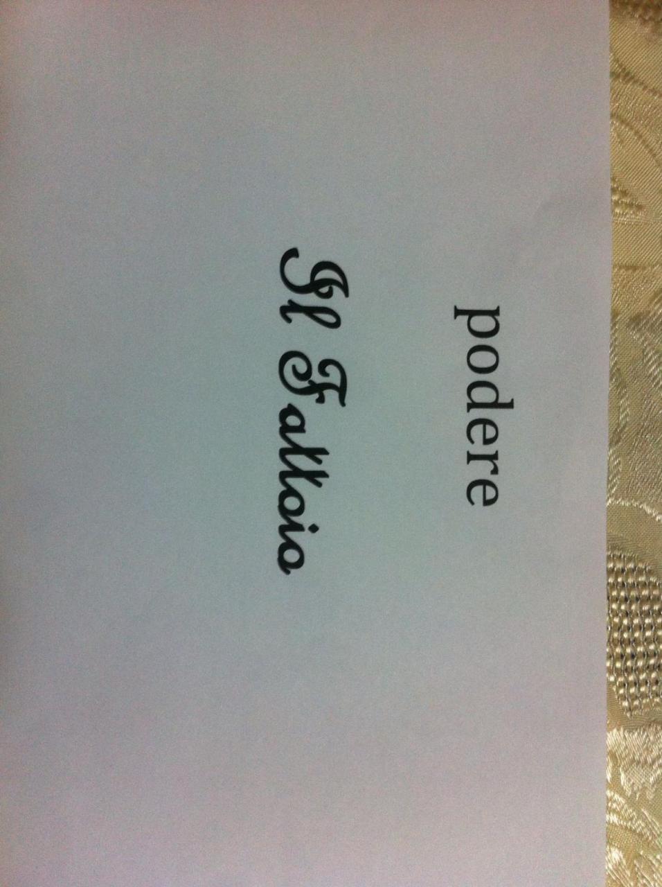 Podere Il Fattoio ฟิลยีเน วัลดาร์โน ภายนอก รูปภาพ